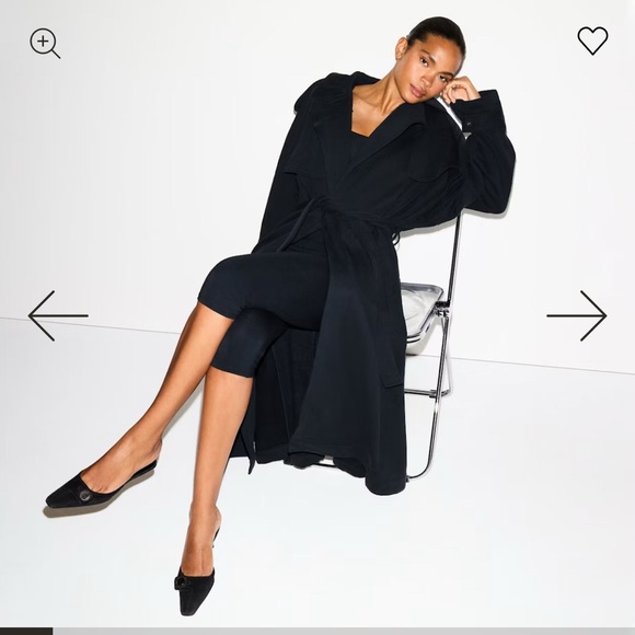 Skims Boyfriend Fleece OVERSIZED TRENCH COAT - VERY...